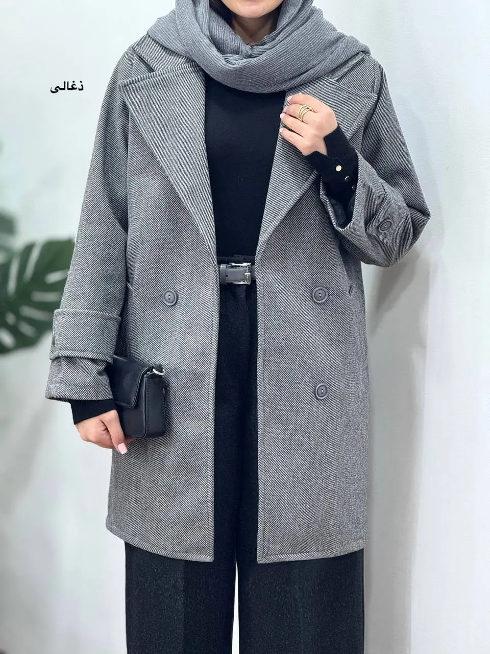 پالتو کتی فوتر آستردار آیسو مهرسا